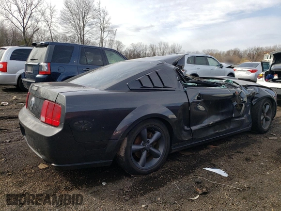2008 Ford Mustang GT Deluxe with VIN 1ZVHT82H085100848, listed as a Copart auction lot 50249665 with 176,260 mi miles and Salvage Title. Bid and sale history available at carsss.com. Image 3.