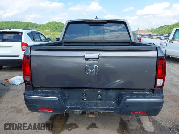2018 Honda Ridgeline RTL-E with VIN 5FPYK3F74JB004162, listed as a IAAI auction lot 42180687 with 160,805 mi miles and . Bid and sale history available at DreamBid. Image 17.