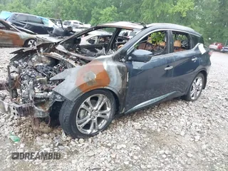2017 Nissan Murano S with VIN 5N1AZ2MG2HN187958, listed as a IAAI auction lot 42110101 with Not Provided miles and . Bid and sale history available at carsss.com. Image 2.