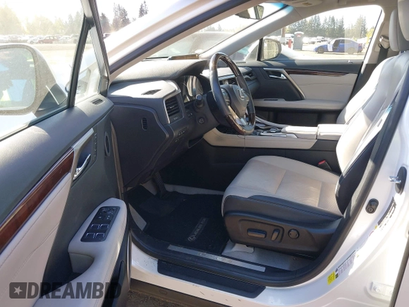 2017 Lexus RX with VIN 2T2ZZMCA8HC092917, listed as a IAAI auction lot 42066893 with 57,812 mi miles. Bid and sale history available at carsss.com. Image 5.
