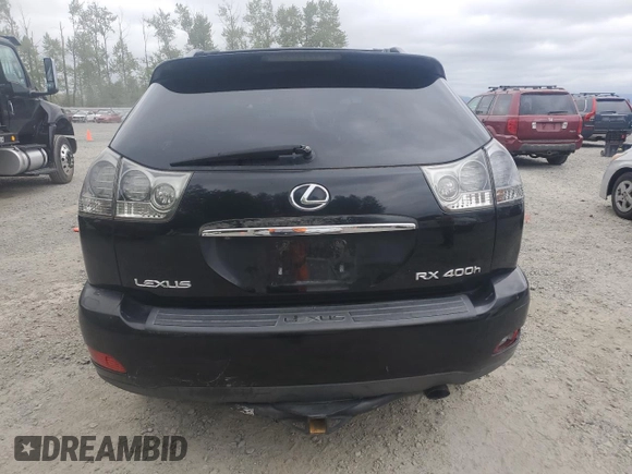 2006 Lexus RX 400h with VIN JTJHW31U460030225, listed as a Copart auction lot 54959245 with 189,735 mi miles and Clean Title. Bid and sale history available at DreamBid. Image 6.