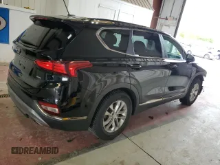 2019 Hyundai Santa Fe SE z VIN 5NMS2CAD5KH008166, wystawiony jako Copart lot #58475725 z przebiegiem 45 709 mil mil oraz Szkoda całkowita • Salvage title. Historia ofert i sprzedaży dostępna na DreamBid. Obrazek 3.