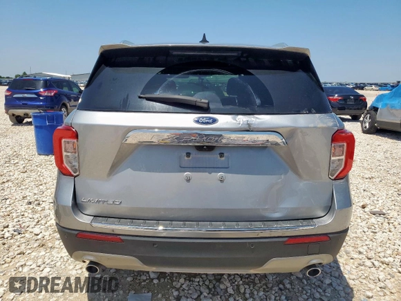 2023 Ford Explorer Limited with VIN 1FMSK7FH7PGB29102, listed as a Copart auction lot 58467555 with 31,286 mi miles and Salvage title. Bid and sale history available at DreamBid. Image 6.