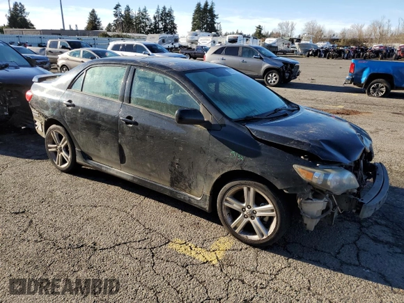 2013 Toyota Corolla L with VIN 2T1BU4EE1DC986112, listed as a Copart auction lot 86297594 with 147,187 mi miles and Salvage Title. Bid and sale history available at DreamBid. Image 4.