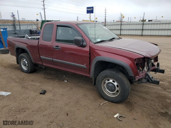 2008 Chevrolet Colorado Work Truck with VIN 1GCDT199888148894, listed as a Copart auction lot 48046945 with 108,441 mi miles and Clean Title. Bid and sale history available at carsss.com. Image 4.
