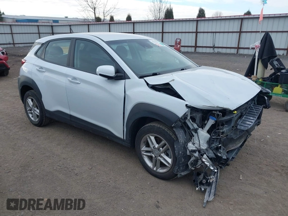 2021 Hyundai Kona SE with VIN KM8K1CAA8MU691948, listed as a IAAI auction lot 41278391 with 79,029 mi miles and . Bid and sale history available at carsss.com. Image 1.