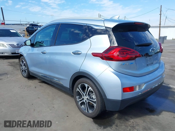 2018 Chevrolet Bolt EV Premier with VIN 1G1FX6S08J4113641, listed as a IAAI auction lot 41681041 with 81,390 mi miles. Bid and sale history available at carsss.com. Image 3.