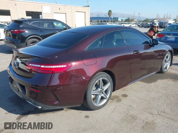 2019 Mercedes-Benz E with VIN WDD1J6HB1KF079582, listed as a IAAI auction lot 41468941 with 36,445 mi miles. Bid and sale history available at carsss.com. Image 4.