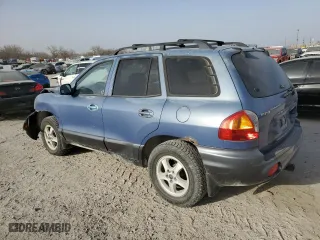 2003 Hyundai Santa Fe GLS with VIN KM8SC73D03U441496, listed as a Copart auction lot 49159235 with 183,385 mi miles and Salvage Title. Bid and sale history available at carsss.com. Image 2.
