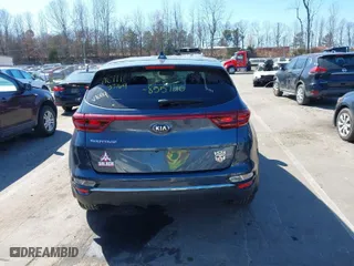 2021 Kia Sportage LX with VIN KNDPM3AC8M7855720, listed as a IAAI auction lot 41772936 with 17,071 mi miles. Bid and sale history available at carsss.com. Image 16.