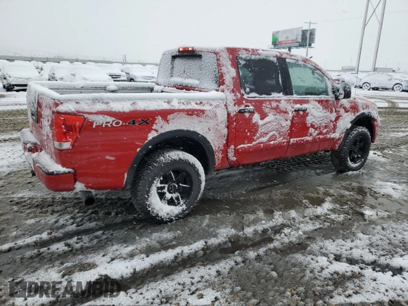 2011 Nissan Titan Pro-4X with VIN 1N6BA0EC5BN306753, listed as a Copart auction lot 49552545 with 176,617 mi miles and Salvage title. Bid and sale history available at DreamBid. Image 3.