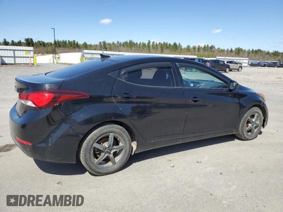 2016 Hyundai Elantra SE with VIN 5NPDH4AE8GH759892, listed as a Copart auction lot 53875525 with 164,032 mi miles and Salvage title. Bid and sale history available at DreamBid. Image 3.