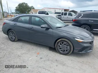 2024 Hyundai Elantra SEL with VIN KMHLM4DG5RU636950, listed as a IAAI auction lot 42220752 with 34,567 mi miles and . Bid and sale history available at DreamBid. Image 1.