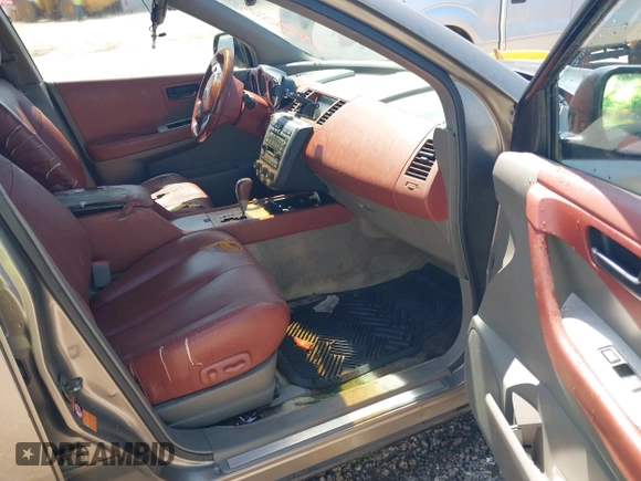 2003 Nissan Murano SL with VIN JN8AZ08T33W108417, listed as a IAAI auction lot 41838356 with 272,106 mi miles. Bid and sale history available at carsss.com. Image 5.
