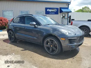 2017 Porsche Macan S with VIN WP1AB2A59HLB15922, listed as a Copart auction lot 57080805 with 49,810 mi miles and Salvage title. Bid and sale history available at DreamBid. Image 4.