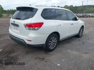 2014 Nissan Pathfinder Platinum with VIN 5N1AR2MN2EC676530, listed as a IAAI auction lot 41934585 with 200,109 mi miles. Bid and sale history available at carsss.com. Image 4.