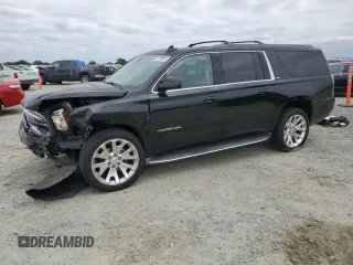 2016 GMC Yukon XL SLT with VIN 1GKS2GKC9GR251418, listed as a Copart auction lot 53750035 with 109,035 mi miles and Salvage Title. Bid and sale history available at carsss.com. Image 1.