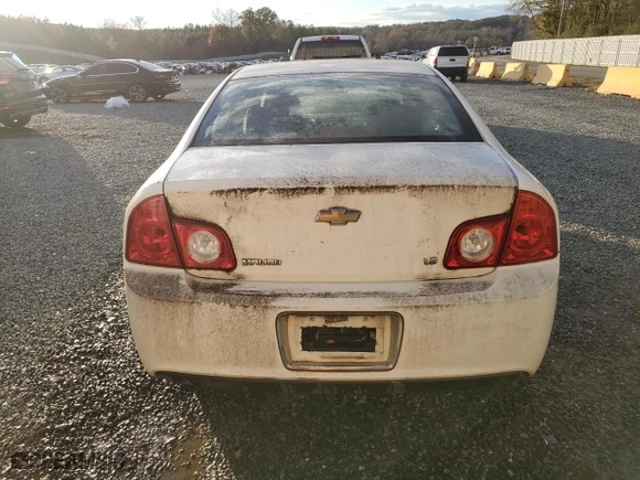2008 Chevrolet Malibu LS w/1FL with VIN 1G1ZG57N784234814, listed as a Copart auction lot 80050984 with 167,149 mi miles and Clean Title. Bid and sale history available at carsss.com. Image 6.