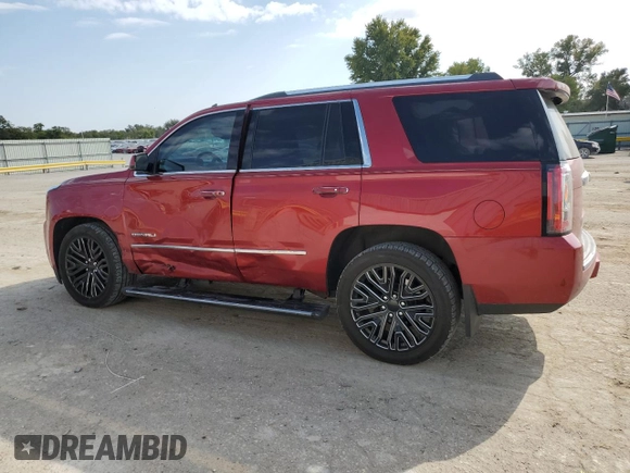 2015 GMC Yukon Denali with VIN 1GKS2CKJ6FR136152, listed as a Copart auction lot 76967664 with 137,208 mi miles and Salvage Title. Bid and sale history available at carsss.com. Image 2.