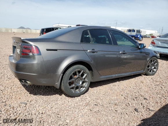 2007 Acura TL Type-S with VIN 19UUA76527A049247, listed as a Copart auction lot 50814995 with 250,963 mi miles and Salvage Title. Bid and sale history available at carsss.com. Image 3.