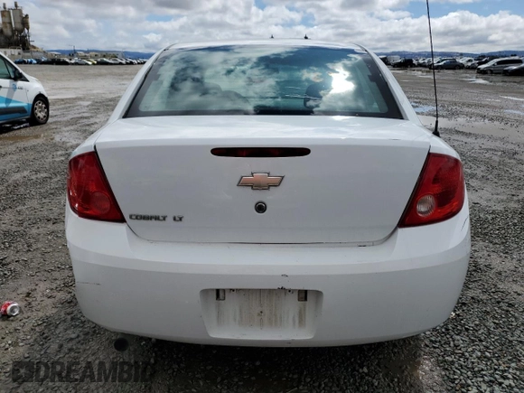 2010 Chevrolet Cobalt 1LT with VIN 1G1AD5F52A7163307, listed as a Copart auction lot 48819625 with 85,383 mi miles and Salvage Title. Bid and sale history available at DreamBid. Image 6.