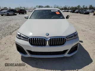 2022 BMW 5 Series 530i xDrive with VIN WBA13BJ00NCL04213, listed as a Copart auction lot 48920615 with 23,910 mi miles and Salvage Title. Bid and sale history available at carsss.com. Image 5.