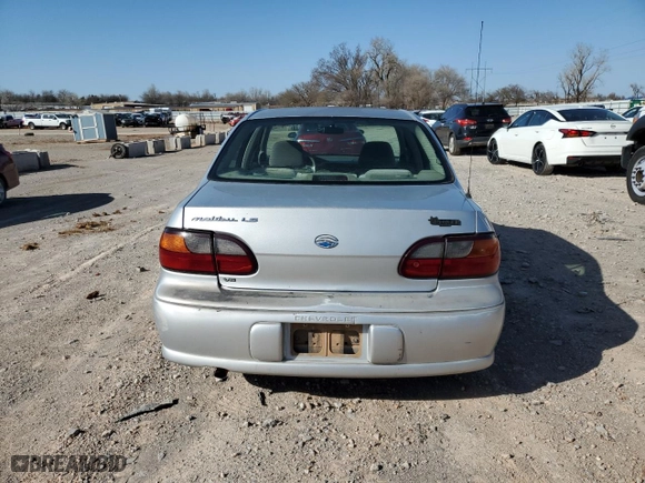 2001 Chevrolet Malibu LS with VIN 1G1NE52J016167556, listed as a Copart auction lot 48814325 with 186,935 mi miles and Salvage Title. Bid and sale history available at carsss.com. Image 6.