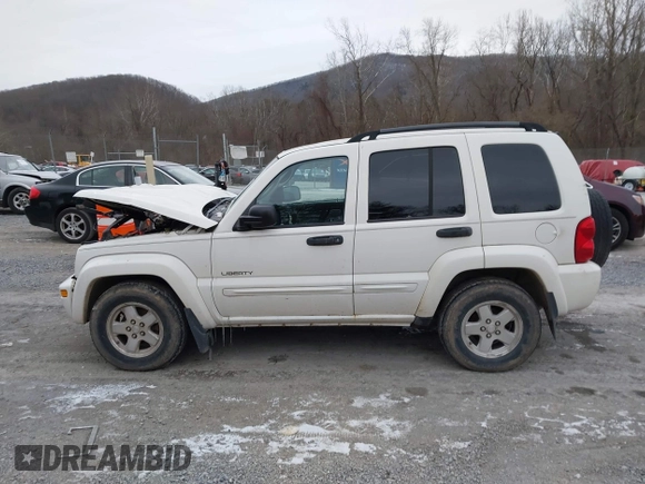 2004 Jeep Liberty Limited with VIN 1J4GL58K04W118653, listed as a IAAI auction lot 41369158 with 169,084 mi miles. Bid and sale history available at carsss.com. Image 14.