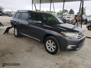 2013 Toyota Highlander with VIN 5TDZK3EH4DS106486, listed as a Copart auction lot 51058255 with 127,510 mi miles and Salvage Title. Bid and sale history available at carsss.com. Image 4.