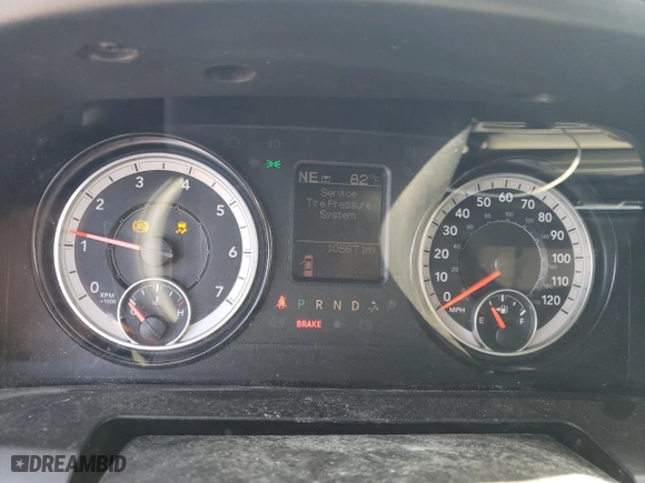 2019 Ram 1500 Classic SLT with VIN 1C6RR7TT9KS576678, listed as a Copart auction lot 53381545 with 105,671 mi miles and Clean Title. Bid and sale history available at carsss.com. Image 9.