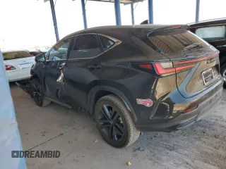2024 Lexus NX 450h+ Luxury with VIN JTJHKCFZXR2034322, listed as a Copart auction lot 61458745 with 32,029 mi miles and Salvage title. Bid and sale history available at DreamBid. Image 2.