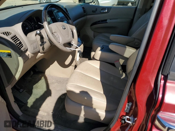 2014 Kia Sedona EX with VIN KNDMH4C75E6588878, listed as a Copart auction lot 45893185 with 109,464 mi miles and Salvage Title. Bid and sale history available at carsss.com. Image 7.