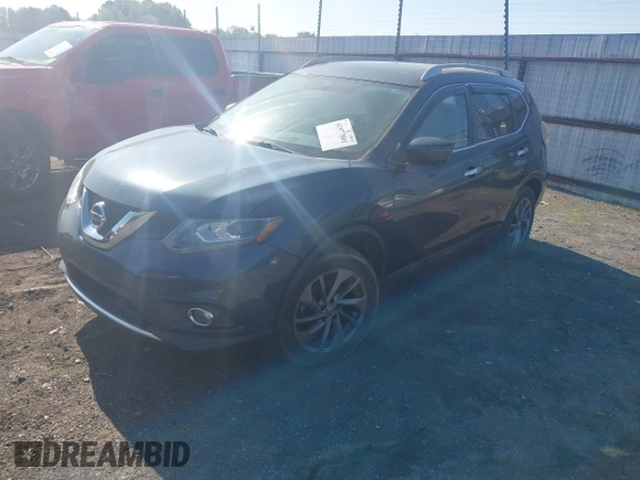 2016 Nissan Rogue SL with VIN 5N1AT2MV7GC750383, listed as a IAAI auction lot 41977801 with 167,847 mi miles and . Bid and sale history available at DreamBid. Image 19.