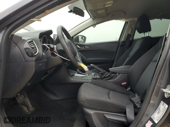 2015 Mazda 3 i Sport with VIN 3MZBM1U71FM170042, listed as a Copart auction lot 54013275 with 131,352 mi miles and Salvage Title. Bid and sale history available at carsss.com. Image 7.