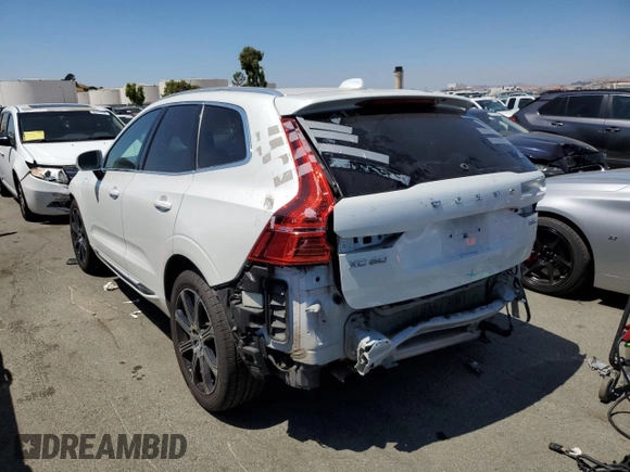 2019 Volvo XC60 Inscription with VIN LYVBR0DL6KB278863, listed as a Copart auction lot 65335514 with 92,189 mi miles and Salvage Title. Bid and sale history available at carsss.com. Image 2.