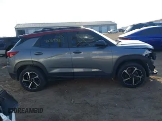 2022 Chevrolet TrailBlazer RS with VIN KL79MUSL2NB098743, listed as a IAAI auction lot 41775936 with 64,292 mi miles. Bid and sale history available at carsss.com. Image 14.