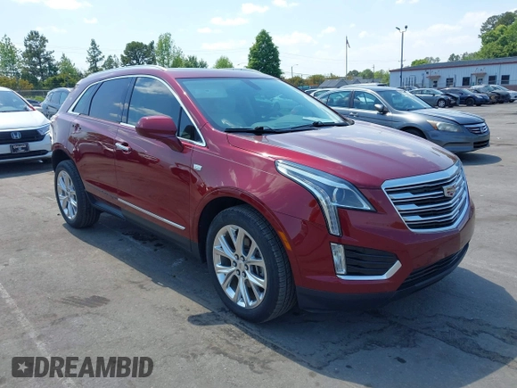 2017 Cadillac XT5 Luxury FWD z VIN 1GYKNBRS3HZ293677, wystawiony jako IAAI lot #42043025 z przebiegiem 89 975 mil mil oraz . Historia ofert i sprzedaży dostępna na DreamBid. Obrazek 1.