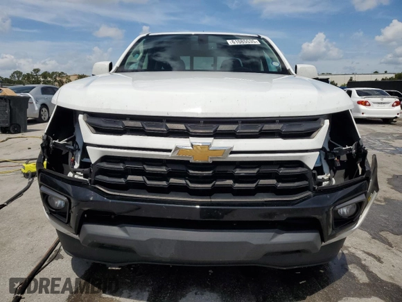 2022 Chevrolet Colorado 2WD LT with VIN 1GCGSCEN1N1110801, listed as a Copart auction lot 61085535 with 56,143 mi miles and Salvage title. Bid and sale history available at DreamBid. Image 5.