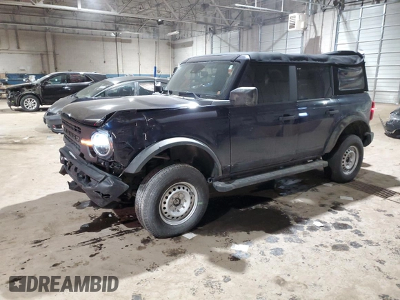 2021 Ford Bronco with VIN 1FMDE5BHXMLA73234, listed as a Copart auction lot 88997965 with 40,661 mi miles and Salvage Title. Bid and sale history available at DreamBid. Image 1.