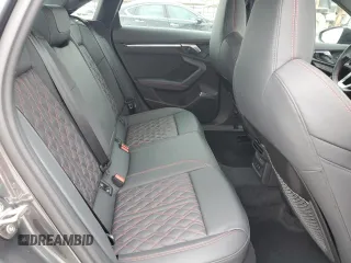2023 Audi S3 Prestige z VIN WAUJ3DGY5PA099401, wystawiony jako Copart lot #43055445 z przebiegiem 16 731 mil mil oraz Szkoda całkowita • Salvage title. Historia ofert i sprzedaży dostępna na DreamBid. Obrazek 10.