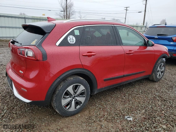 2018 Kia Niro LX with VIN KNDCB3LC8J5110345, listed as a Copart auction lot 52456055 with 90,232 mi miles and Salvage Title. Bid and sale history available at carsss.com. Image 3.