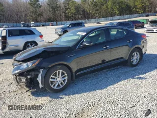 2013 Kia Optima LX with VIN 5XXGM4A76DG244889, listed as a Copart auction lot 45014625 with 53,919 mi miles and Salvage Title. Bid and sale history available at carsss.com. Image 1.