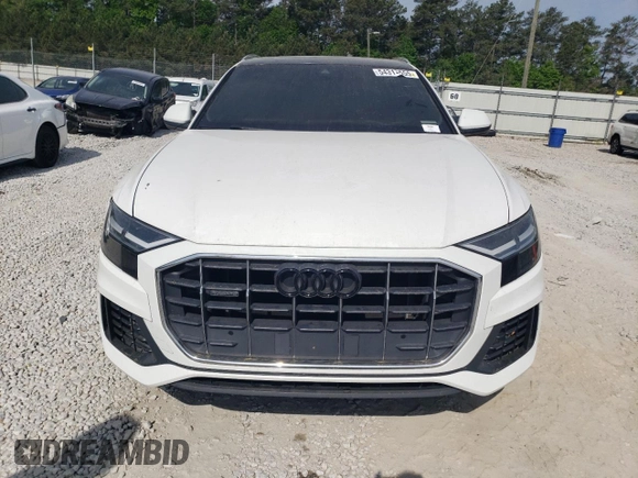 2019 Audi Q8 Premium z VIN WA1AVAF1XKD013310, wystawiony jako Copart lot #54313555 z przebiegiem 92 901 mil mil oraz Nie do naprawy • Non repairable. Historia ofert i sprzedaży dostępna na DreamBid. Obrazek 5.
