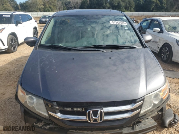 2016 Honda Odyssey EX-L with VIN 5FNRL5H61GB094731, listed as a Copart auction lot 87867085 with 243,837 mi miles and Salvage Title. Bid and sale history available at carsss.com. Image 5.