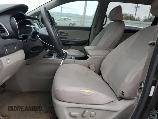2017 Kia Sedona LX with VIN KNDMB5C15H6225424, listed as a Copart auction lot 43068985 with 187,442 mi miles and Clean Title. Bid and sale history available at carsss.com. Image 7.