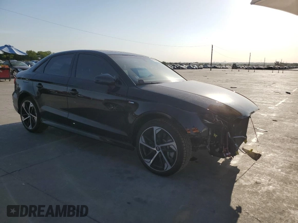 2020 Audi A3 Sedan S line Premium with VIN WAUBEGFF8LA098480, listed as a Copart auction lot 61800323 with 18,793 mi miles. Bid and sale history available at carsss.com. Image 4.