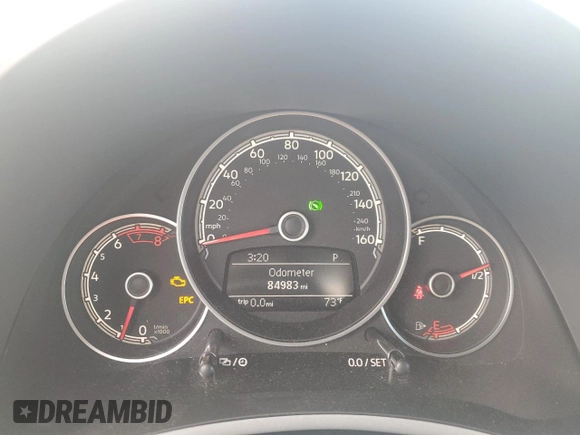 2018 Volkswagen Beetle S with VIN 3VW5DAATXJM514636, listed as a Copart auction lot 56629085 with 84,983 mi miles and Salvage title. Bid and sale history available at DreamBid. Image 9.