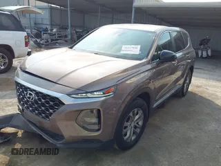 2020 Hyundai Santa Fe SE with VIN 5NMS23AD6LH220012, listed as a IAAI auction lot 42317046 with 141,055 mi miles and . Bid and sale history available at DreamBid. Image 17.