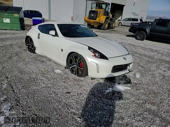 2018 Nissan 370Z Touring with VIN JN1AZ4EH0JM572392, listed as a Copart auction lot 85166214 with 44,355 mi miles and Salvage Title. Bid and sale history available at DreamBid. Image 11.