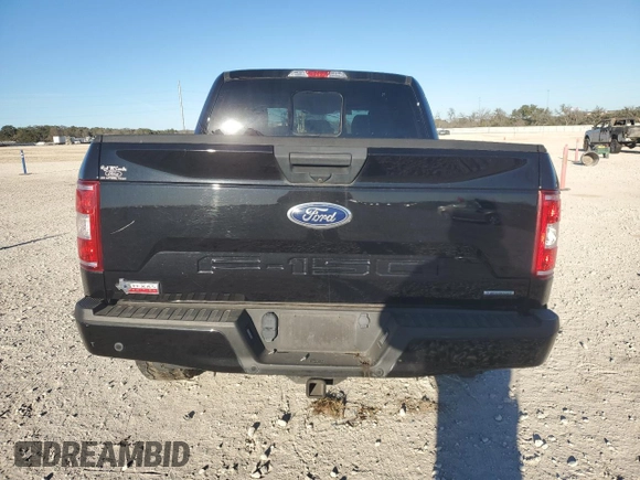 2020 Ford F-150 XL with VIN 1FTEW1CP8LKE04286, listed as a Copart auction lot 41620595 with 27,572 mi miles and Salvage Title. Bid and sale history available at carsss.com. Image 6.